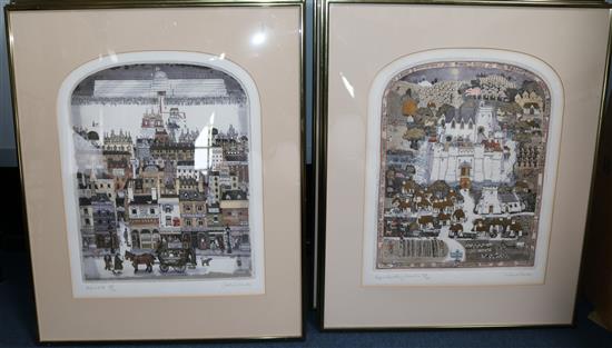 Graham Clarke (1941-) History of England Series 19 x 15in.